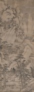 中国历代名画-明代_明 戴文进 雪山旅行图93x243cm