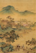 中国历代名画-明代_明 佚名 画岩壑清晖册206