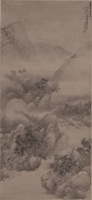中国历代名画-清代_清 王翚 夏山烟雨图 纸本 62.9x136.5