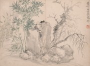 中国历代名画-清代_清 恽寿平 花果图26-36cm-1 