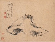 中国历代名画-清代_清 张雪鸿 花卉图册23-30cm-3 