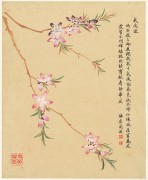 中国历代名画-清代_清 邹一桂-花卉八开-3 
