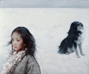 中国油画_艾轩-冻土带悄寂无声